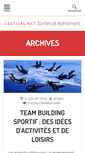 Mobile Screenshot of lestival.net